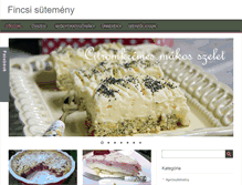 Tablet Screenshot of fincsi.hu